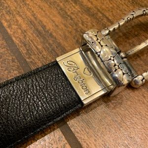 🌟Brighton💗Black Leather Belt✨